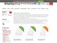 Tablet Screenshot of displayshop.se